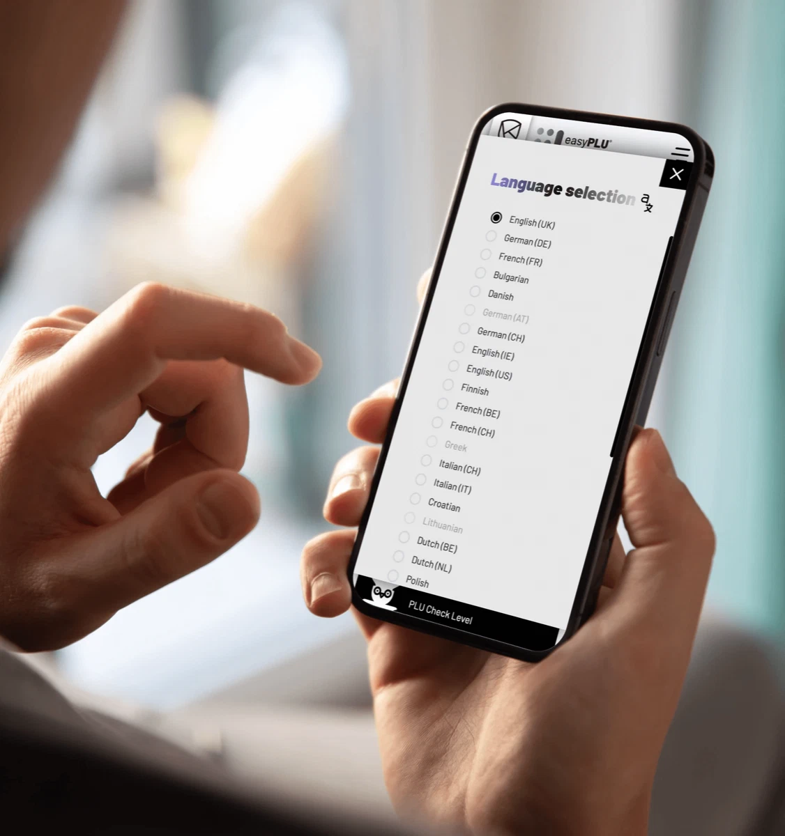 easyPLU®: Multilingualism