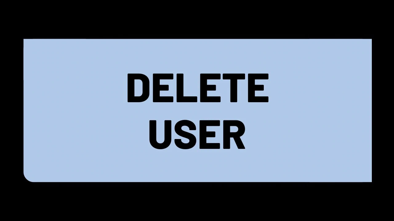 Video: User dauerhaft löschen